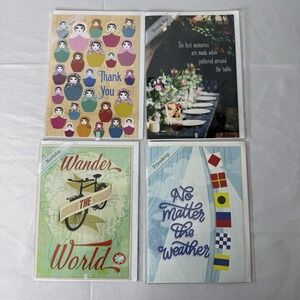 New Trader Joes Greeting Cards Friendship‎ Birthday Thank You Colorful Card